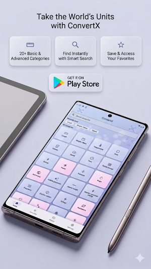 ConvertX: Units & Currency Screenshot 0