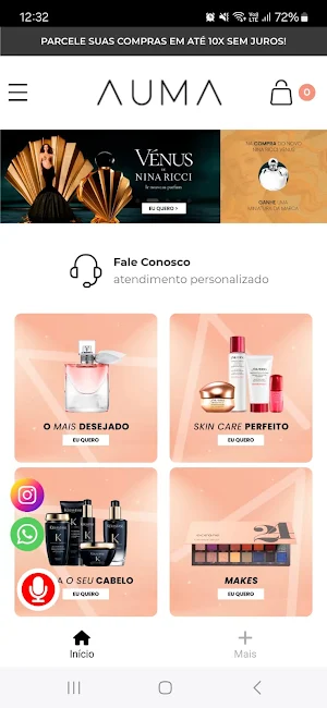 Auma Perfumaria Screenshot 0