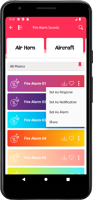 Fire Alarm Sounds Screenshot 3
