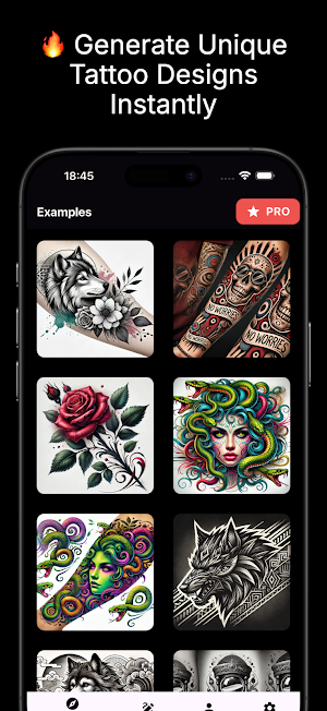 BlackInk : AI Tattoo Generator Screenshot 3
