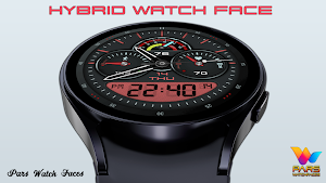 Pars Hybrid Watch Face Screenshot 3