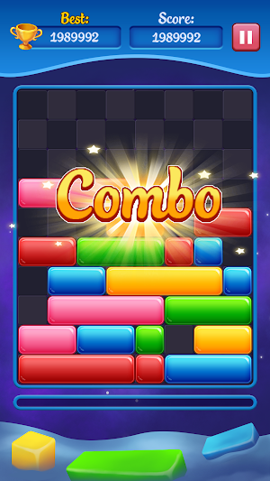 Jewel Drop Down Block Puzzle Screenshot 3