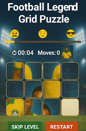 Football Legend Grid Puzzle Screenshot 3