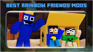 Rainbow Friends Mods for MCPE Screenshot 0