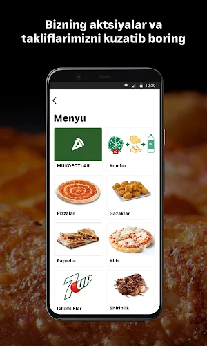Papa Johns Uzbekistan Screenshot 2
