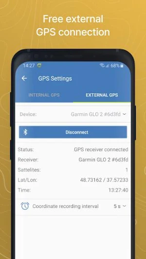 GPS. Fields. Area Measure Screenshot 2