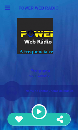Power Web radio screenshot 2