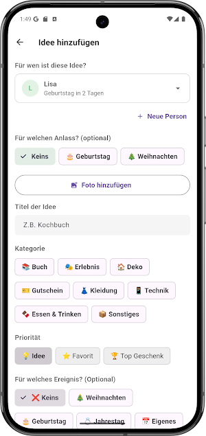 Geschenkspeicher Screenshot 0
