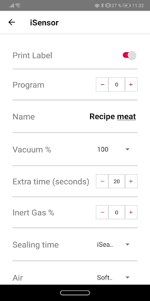 mychef iSensor Screenshot 3