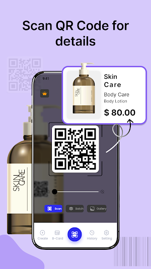 QR Code Reader & Scanner Screenshot 0