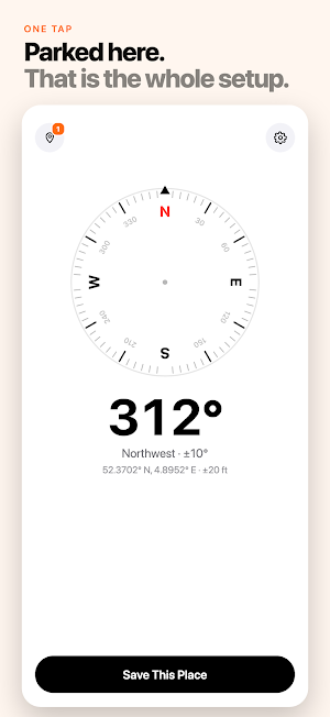 Compass: Find Way Back Screenshot 1