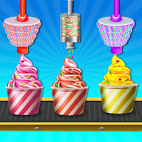 Ice Cream Dessert Factory: Ice Popsicle Game