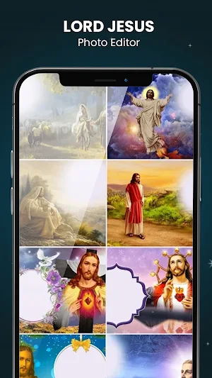 Lord Jesus Photo Editor Frames Screenshot 0