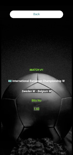 BTTS NO VIP Screenshot 3