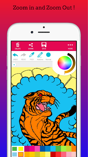 Adults Tattoo Art Coloring Book Screenshot 2