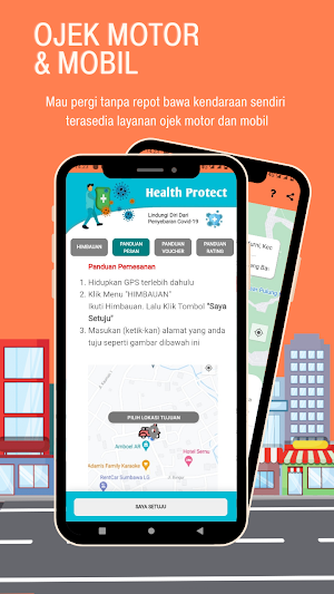 Tobaba - Ojek & Food Delivery Screenshot 3