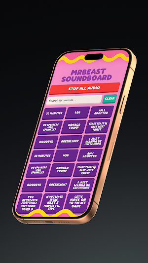 Mrbeast Soundboard Screenshot 2