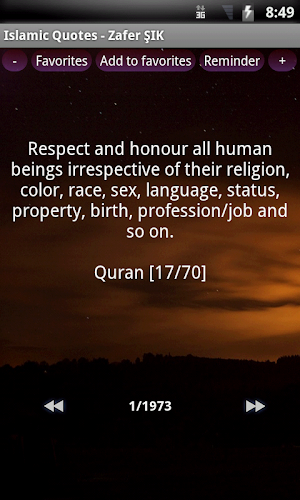 Islamic Quotes Screenshot 0