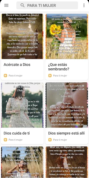 Para tí mujer Screenshot 2
