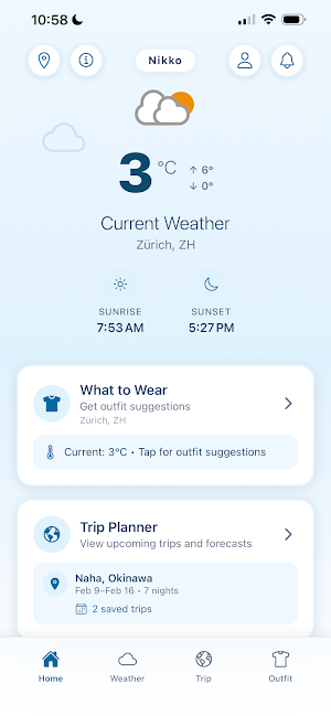 Nikko Weather Screenshot 0