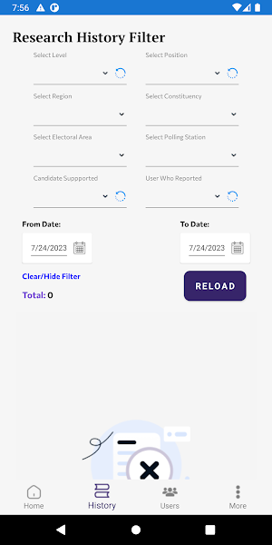 PAC Research Screenshot 2