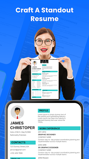 Resume Builder CV Maker App Screenshot 3