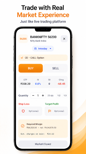 Paper Trade Bank Nifty: NSE Screenshot 3