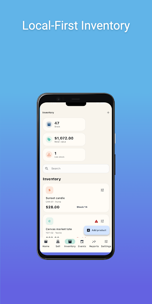 BoothLedger: Vendor Sales Screenshot 2