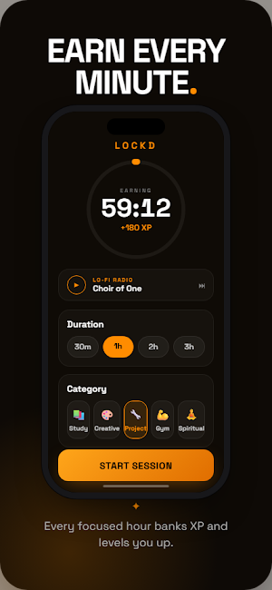 LOCKDIN - Block Apps and Focus Screenshot 2