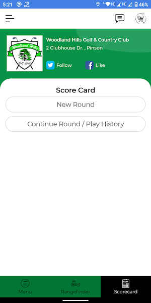 Woodland Hills G&CC Screenshot 2