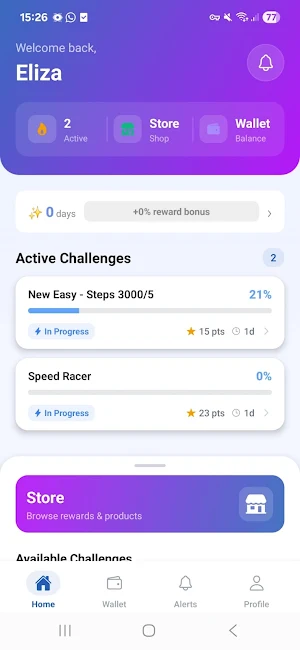 Burn2Earn: Fitness Rewards Screenshot 0