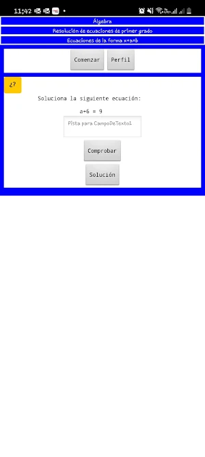 Prueba de Álgebra Screenshot 3