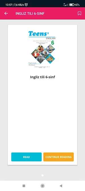 Ingliz tili 6-sinf Screenshot 0