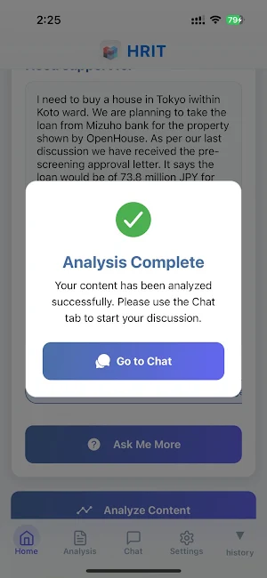 HRIT AI Translation Screenshot 3