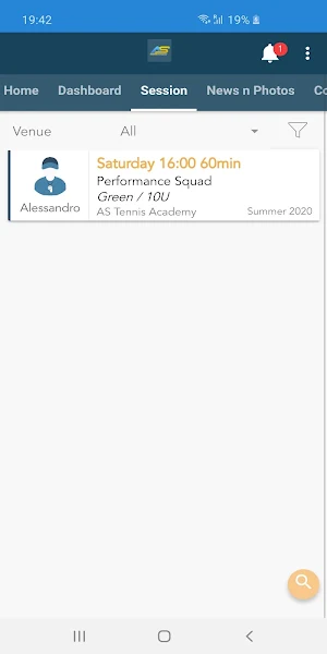 AS Tennis Academy Screenshot 3