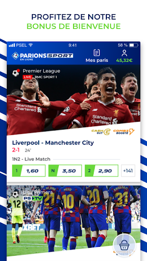ParionsSport En Ligne Screenshot 1