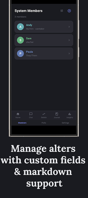 PluralLog Screenshot 2