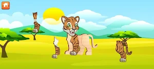 Animal Puzzles for kids Screenshot 1