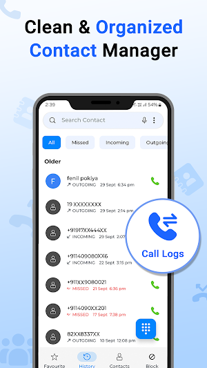Contacts & Phone Dialer Screenshot 1