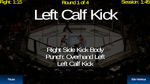 UFC Heavy Bag / Shadow Boxing Training Workouts Screenshot 0