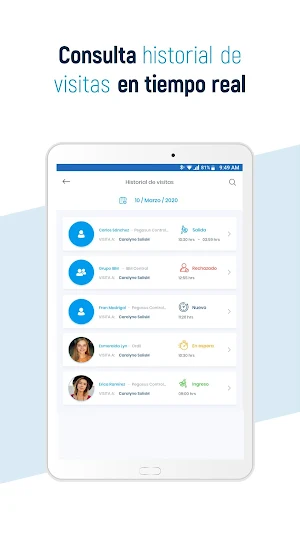 Ordil Recepción Screenshot 3