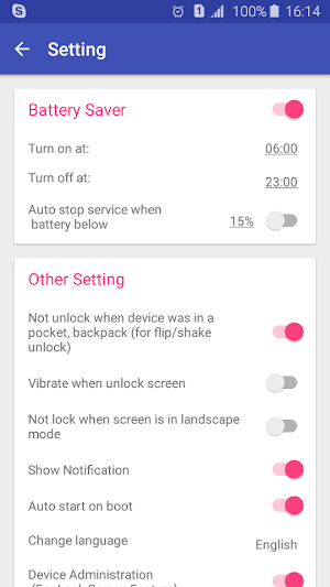 Easy Unlock - Smart Screen On Off Screenshot 2