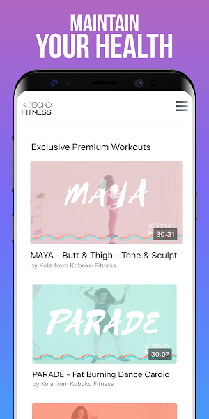 Koboko Fitness Screenshot 2