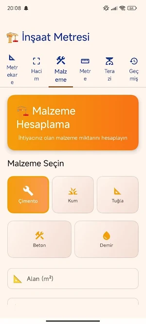İnşa Metre & Kolay Hesap Screenshot 0