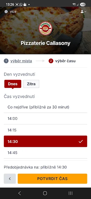 Pizzaterie Callasony Screenshot 1