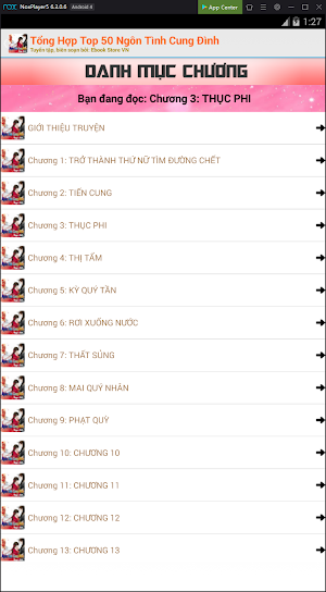 Tổng Hợp Top 50 Ngôn Tình Cung Đình Screenshot 3
