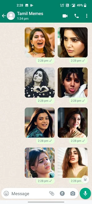 Samantha Stickers Screenshot 0