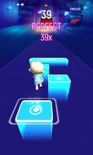 Upin Tiles Music EDM Jump Screenshot 3