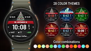 VF01 Christmas Watch Face Screenshot 2