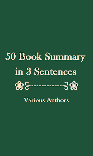 50 Book Summary in 3 Sentences Screenshot 0